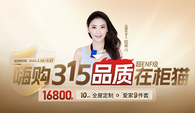 嗨購(gòu)315，品質(zhì)柜貓699元/㎡裝新家